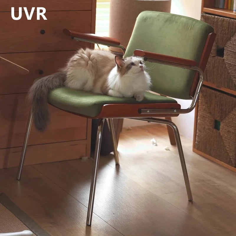 Restaurant Chairs Light Luxury Household Kitchen Backrest Chair Balcony Leisure Makeup Stool Single Sofa Chair Hotel Chair