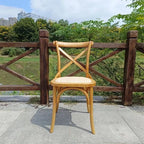 Nordic Retro Solid Wood Dining Chair Restaurant Furniture Simple Dining Chair American Homestay Casual Creative Back Chairs B R