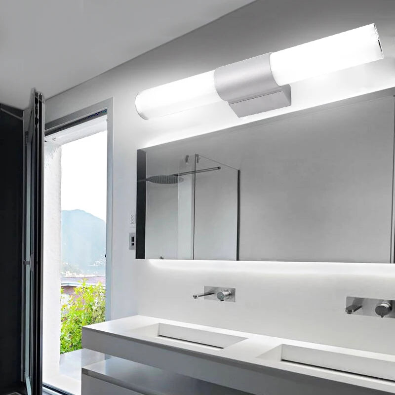 12W 16W 22W Bathroom Wall Lamp Led Mirror Light 110V 220V AC Modern Style LED Tube Waterproof Dressing Light Indoor Lighting