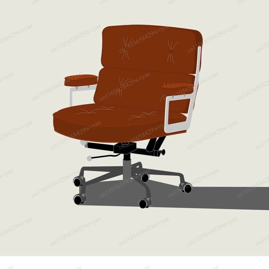 Lifting Computer Chair, Home Boss Chair, Study Office Swivel Chair