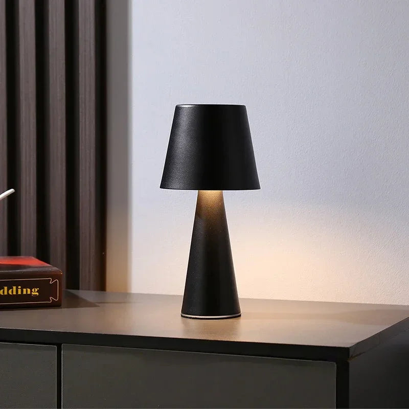 Pop Led Deco Table Lamp Rechargable Night Light Portable USB Charging Touch Bedside Table Lamp Living Room Decoration Desk Light