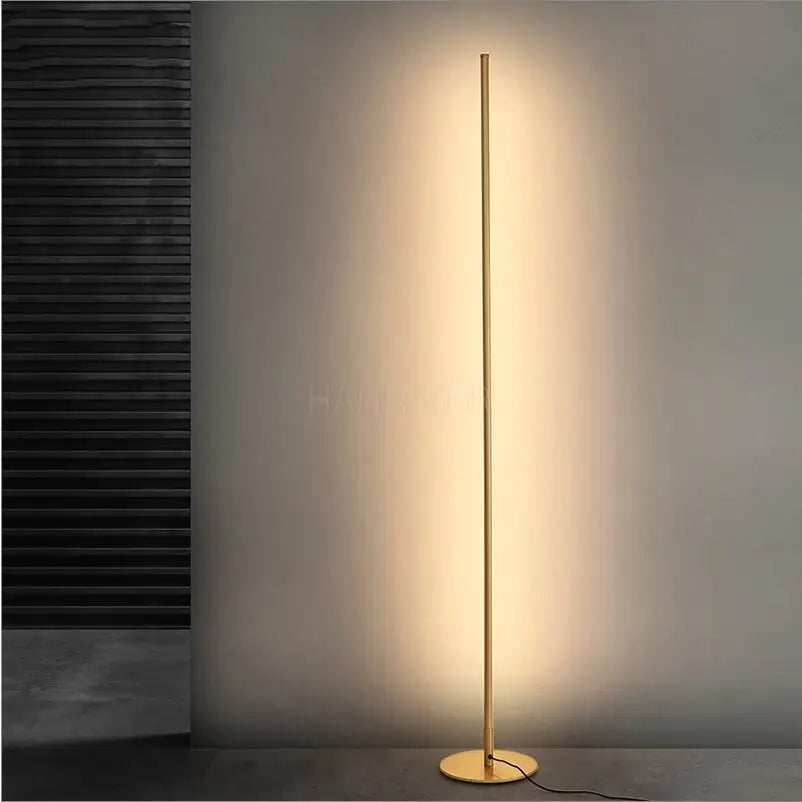Modern Nordic Simple Creative Living Room Floor Lamp LED Lamp Metal Lamp Floor Lamp Nordic Simple Creative Bracket LED Black