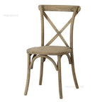 Nordic Retro Solid Wood Dining Chair Restaurant Furniture Simple Dining Chair American Homestay Casual Creative Back Chairs B R