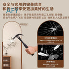 Premium Full Length Mirror with Clothing Rack and Pegboard Organizer Stand for Wardrobe Storage Rotating Casters Floor Mirror