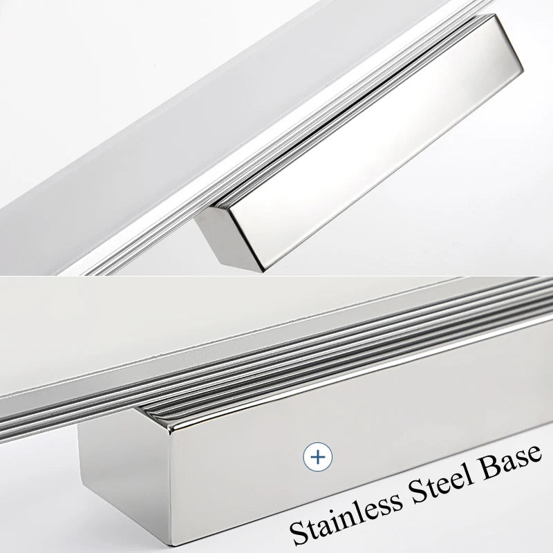 40Cm 50Cm LED Wall Lamp Bathroom Mirror Light Indoor Home Hotel Decors Acrylic Super Bright Long Strips Wall Mirror Lights