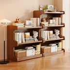 Bookshelf Shelf Floor-To-Ceiling Bookcase Simple Living Room Locker Integrated Wall Multi-Layer Home Storage Display Cabinet