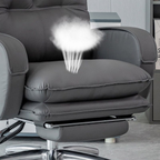 Modern Executive Office Chair with Footrest, Comfortable Boss Computer Chair