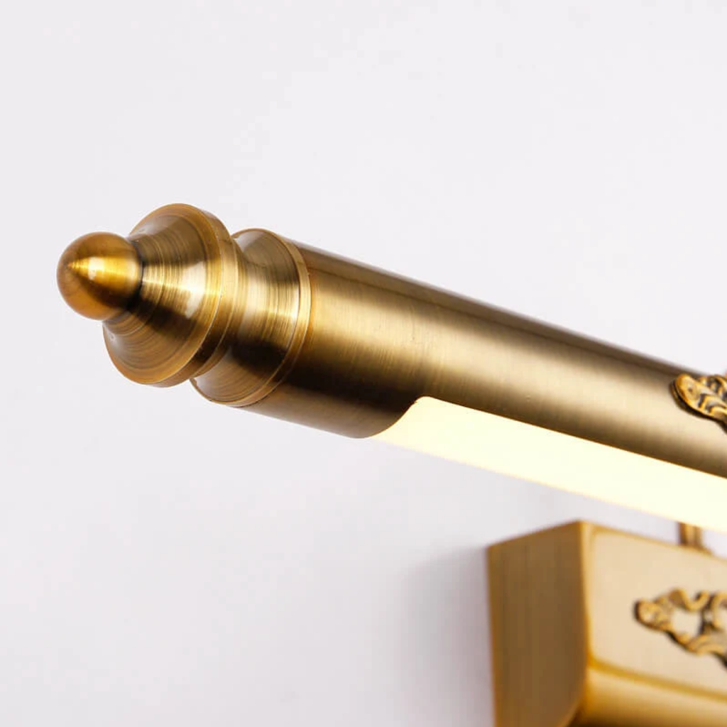 Cosmetic Mirror Retro Lamp 500Mm 8W LED European Makeup Light Vanity Bathroom Wall Lights Bronze Cabinet Lighting Decoration
