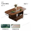 Nordic Style Kawaii Coffee Table Organizer Drawer Trendy Luxury Foldable Coffee Table Wheels Runner Table Basse Home Furniture