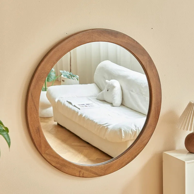 Design round Flexible Decorative Mirrors Modern Cheap Bedside Decorative Mirrors Living Room Espejos Para Pared Home Decor