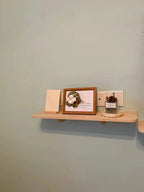 Solid Wood Wall Shelf for Books Kitchen Wall Organizer Stand Partition Wall Dividers Flower Pot Holder Home Decor Storage Rack