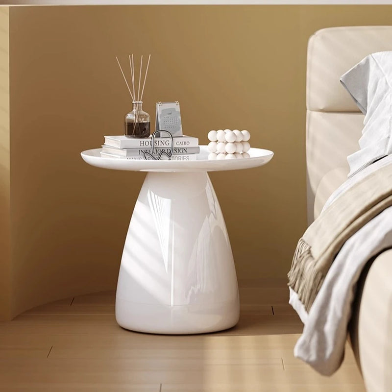 Nordic Bedside Table Simple Modern Bedroom Home Storage Simple Bedside Tables Creative round Leisure Small Coffee Tables