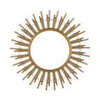 Sunflower Creative Art Mirrors Living Room Entrance Decorative Mirror Light Luxury Mirror Wall Wall Bathroom Mirrors 장식경
