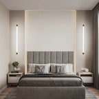 Full Spectrum Nordic Minimalist Modern Long Strip Wall Lamp Living Room Tv Background Mirror Headlight
