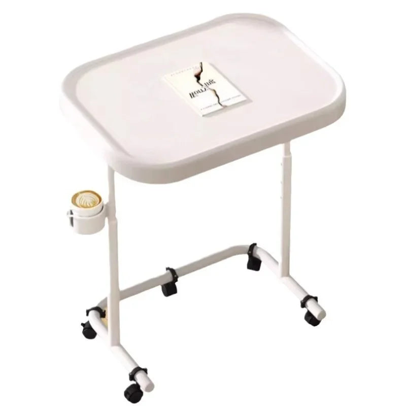 Movable Child Study Desk School Desk Adjustable Bedside Table Compact Lightweight Learning Table for Kids Students Home Use