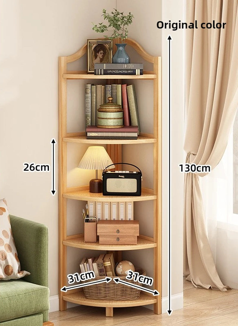 Household Goods Corner Cabinet Triangle Corner Cabinet Indoor Shelf Shelf Living Room Floor Locker Modern Simple Storage Rack