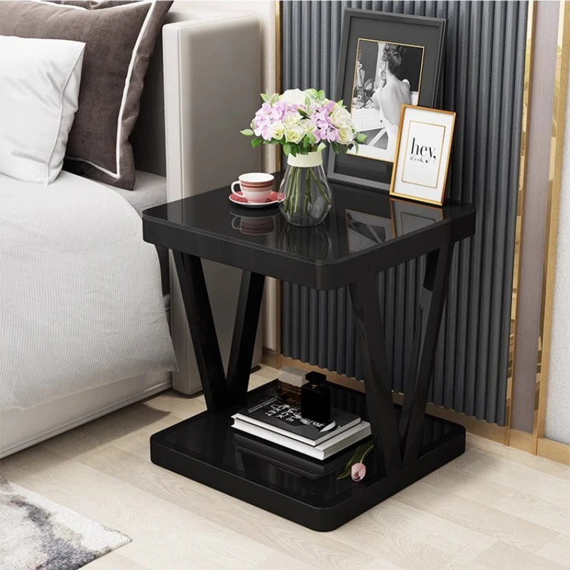 Mid Century Modern Bedroom Bedside Table Unique Organizer Comfortable Low Nightstand Decor Mini Muebles Garden Furniture Sets