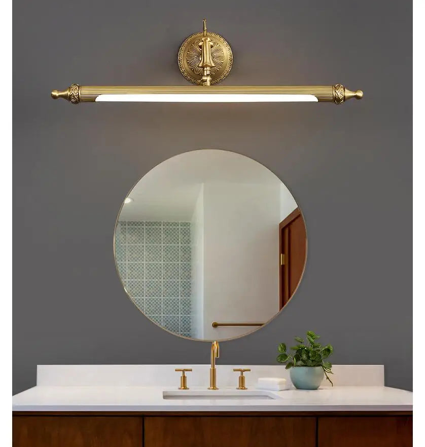 41Cm 7W LED Wall Light Bronze Decora Waterproof Wall Lamp Bathroom Lamp 56Cm 9W 71Cm 12W for Mirror Lamp Wandlamp Indoor Lights