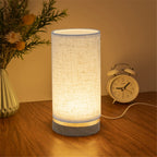 Table Lamp Bedside Lamp Chinese Bedroom Living Room Warm Simple Solid Wood Led Table Lamp
