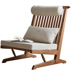 All Solid Wood Sofa Small Apartment Living Room Ash Wood Winter and Summer Single Household Balcony Leisure Chair