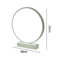 AC110-240V Dimmable LED Ring Table Lamp Bedside Night Light Home Living Room Bedroom Decor Desk Lamp EU/US/AU/UK Plug