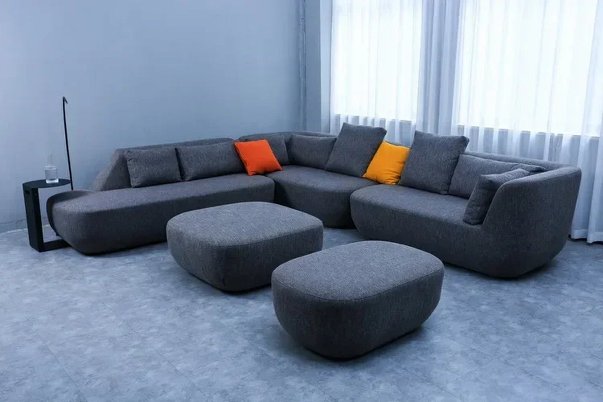 2026 Living Room Sofa Set Furniture Modern Sectional Sofa American Style Couch Set