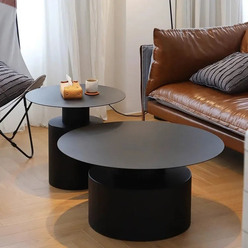 Nordic Style Living Room Modern Creative Minimalist round Table Set