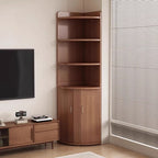 Living Room Wall Corner Cabinet Triangle Shelf against Wall Home Storage Organizer Corner Living Room Wall Shelf
