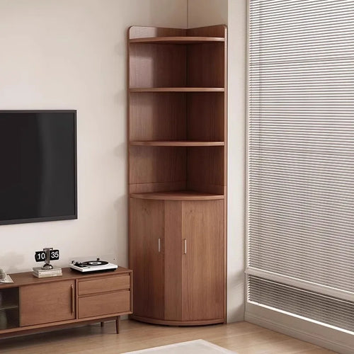 Living Room Wall Corner Cabinet Triangle Shelf against Wall Home Storage Organizer Corner Living Room Wall Shelf
