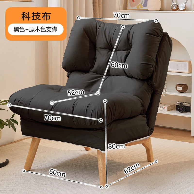 Light Luxury Comfortable Durable Single Sofa Chair Casual Minimalist Nordic Living Room Chair Hermoso Y Elegante Home Furniture