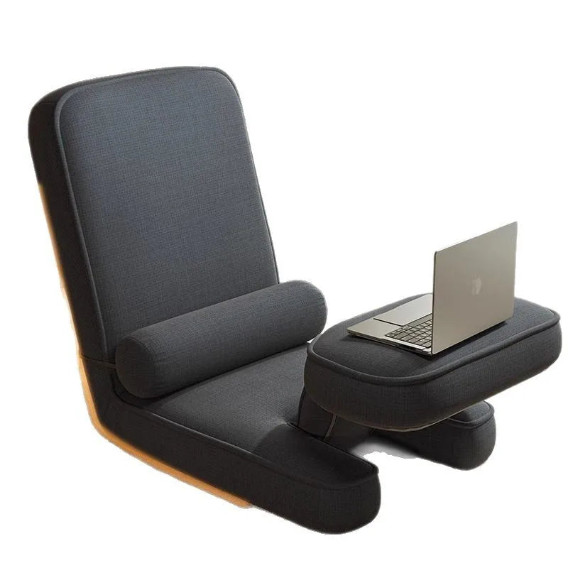 Bay Window Lazy Sofa Tatami Single Folding Bed Back Chair Office Multifunctional Dormitory Thick Cushion Lumbar Support