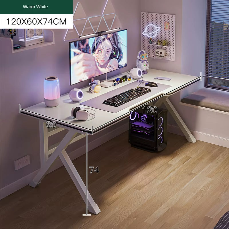 Computer Desks Webcast Gaming Desk Home Office Desk Ergonomic Table Modern Simple Bedchamber Desktop Study Table Office Desk