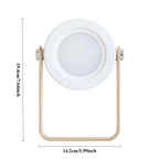 LED Foldable Table Lamp Lantern Light Touch Sensor Dimmer Switch USB Rechargeable Desk Lamp for Bedside Reading Outdoor Camping