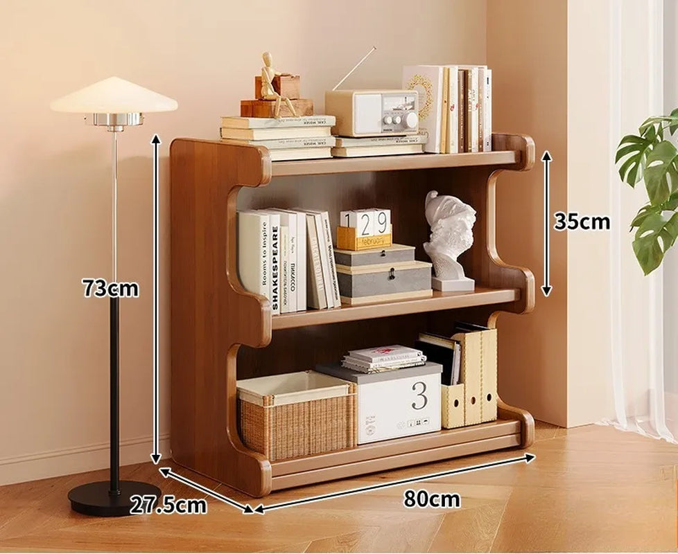 Bookshelf Shelf Floor-To-Ceiling Bookcase Simple Living Room Locker Integrated Wall Multi-Layer Home Storage Display Cabinet