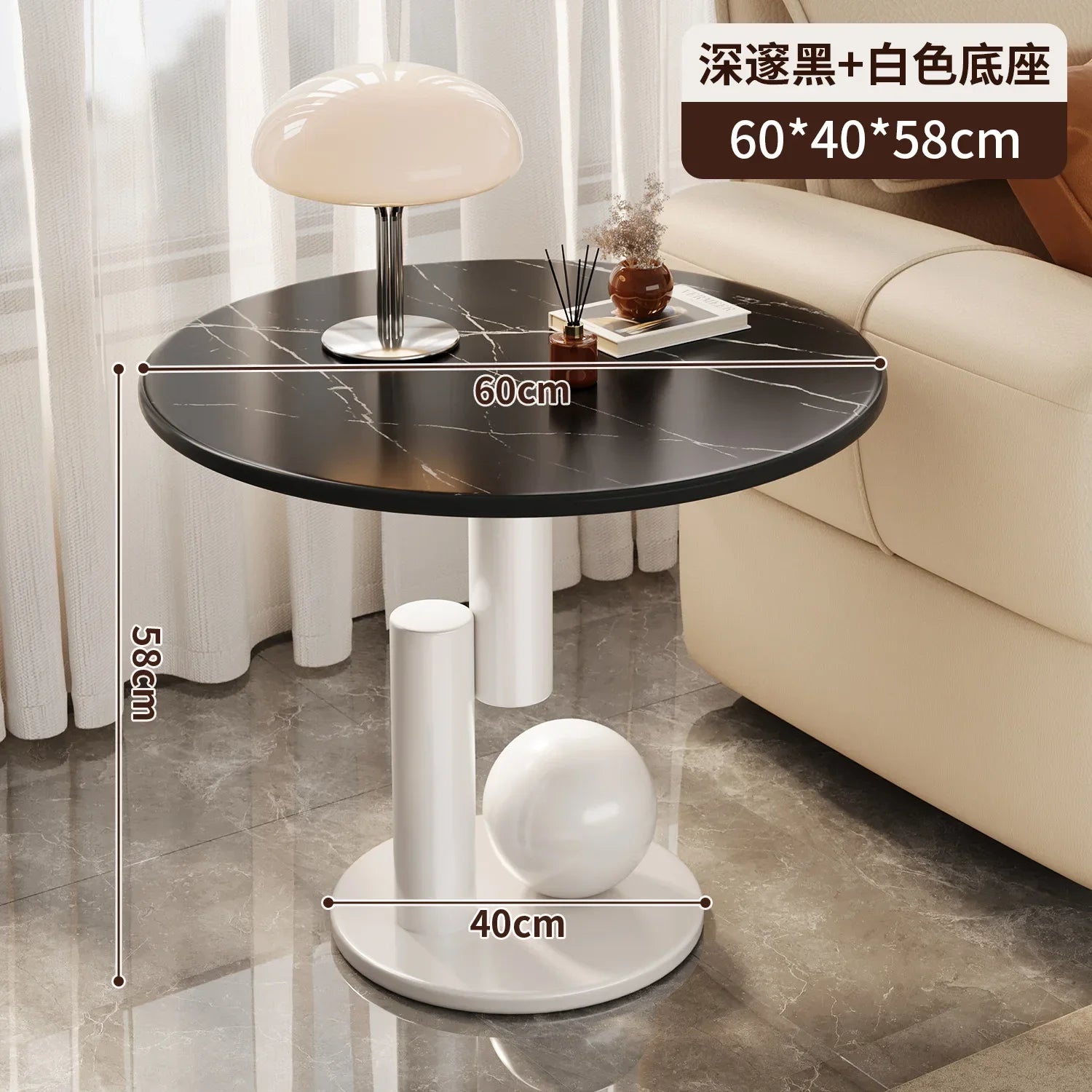 Sedentary Mini Table Coffee Table in the Living Room Furniture Bluetooth Speaker Shelf Home Decoration Offers Chair Sofa
