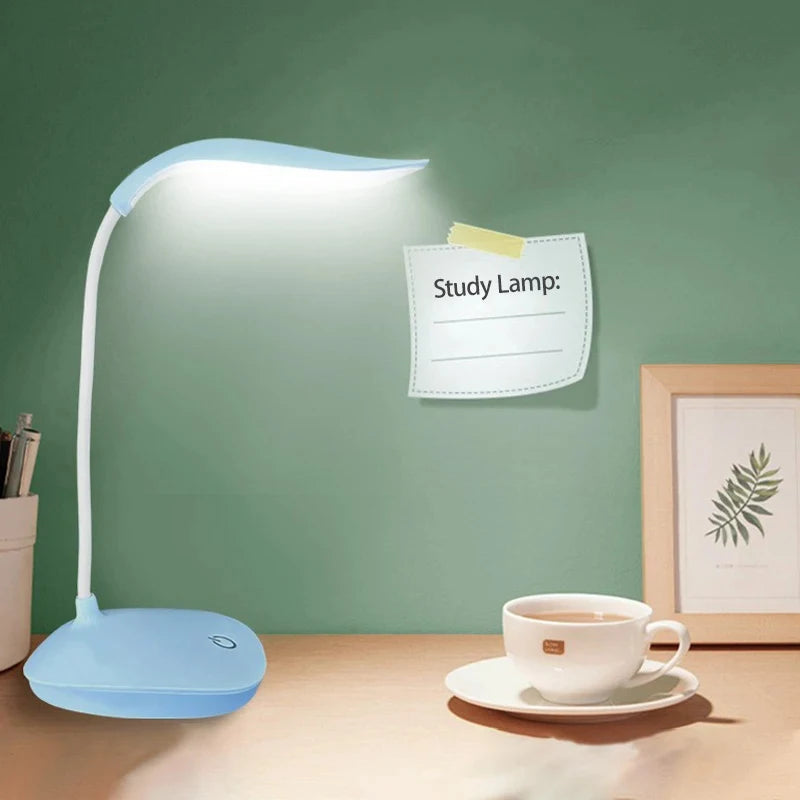 New-Led Reading Desk Lamp Portable Desk Lamp USB Charging Table Light Touch Dimming Learn Eye Protection Light Room Office
