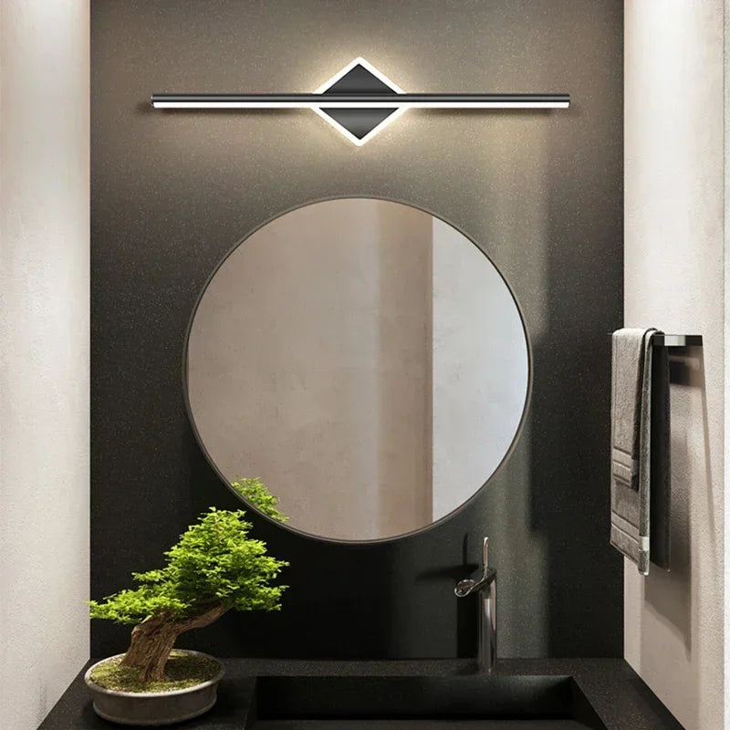 Modern LED Long Strip Wall Lamp for Bathroom Mirror Lamp Living Room Bedsideds Interior Decor Lighting Fixture Wall Sconce
