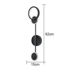 Modern LED Wall Lamp Creative Luxury Wall Lamp for Living Room Bedroom Bedside TV Background Restaurant Decor Wall Sconces