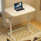 Movable Child Study Desk School Desk Adjustable Bedside Table Compact Lightweight Learning Table for Kids Students Home Use