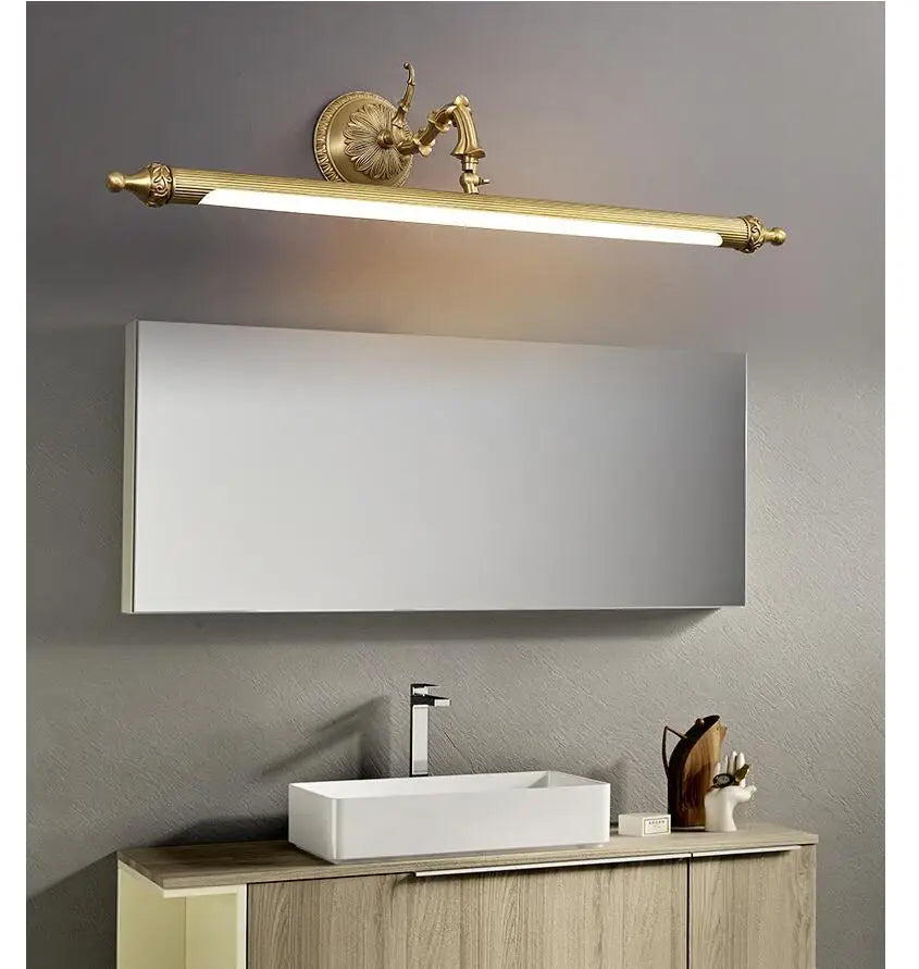 41Cm 7W LED Wall Light Bronze Decora Waterproof Wall Lamp Bathroom Lamp 56Cm 9W 71Cm 12W for Mirror Lamp Wandlamp Indoor Lights