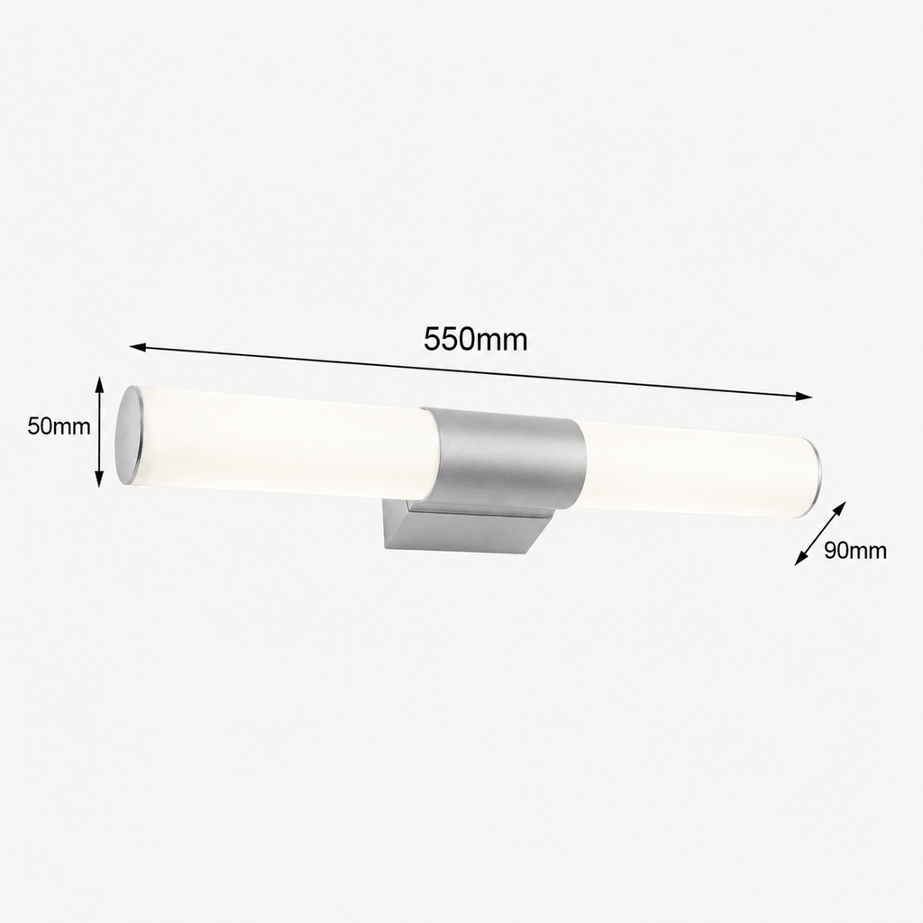 Modern LED Bathroom Mirror Wall Light, Waterproof Vanity & Dressing Light for Bathroom
