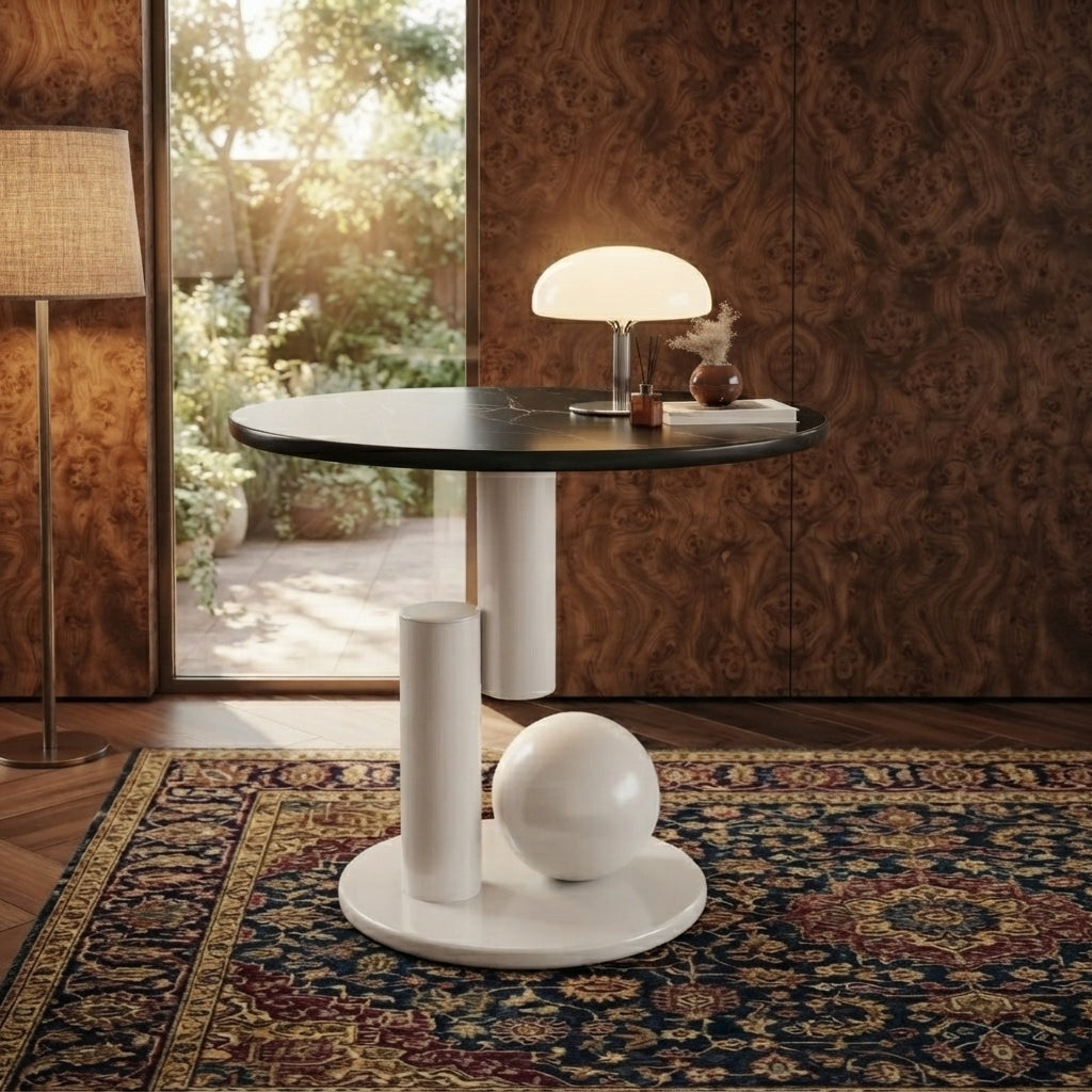 Coffee table shown from top view displaying tabletop surface