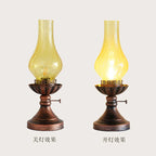 Retro Classic Lamp Led Table Lamp Living Room Bedroom Bedside Lamp Creative Classical Study Room Decor Industrial Table Lights