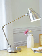Long Swing Arm Adjustable Cassic Desk Lamps E27 LED with Switch Table Lamp for Office Reading Night Light Bedside Home