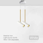 Rotatable Spotlight LED Pendant Lights for Restaurant Kitchen Living Dining Room Bathroom Reading Lighting Modern Hanging Lamp
