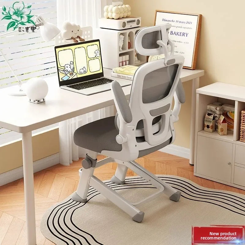 Ergonomic Home Office Chair with K-Leg Study Desk Support for Long Hours Comfort Ideal for Dormitory Office Gaming Furniture