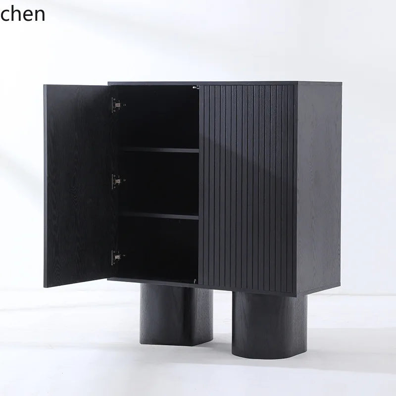 HXL Sideboard Cabinet Wall-Mounted Storage Cabinet Tea Wine Cabinet Organizer