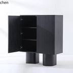 HXL Sideboard Cabinet Wall-Mounted Storage Cabinet Tea Wine Cabinet Organizer