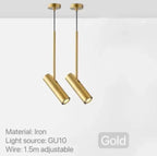 Rotatable Spotlight LED Pendant Lights for Restaurant Kitchen Living Dining Room Bathroom Reading Lighting Modern Hanging Lamp