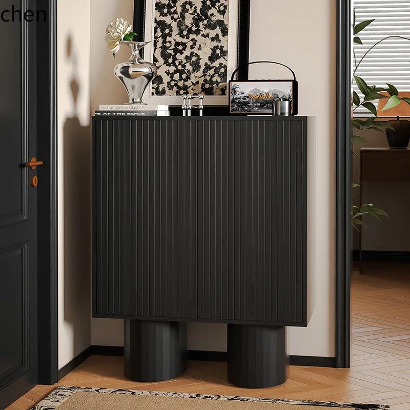 HXL Sideboard Cabinet Wall-Mounted Storage Cabinet Tea Wine Cabinet Organizer